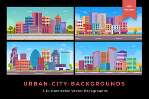 Urban City Backgrounds