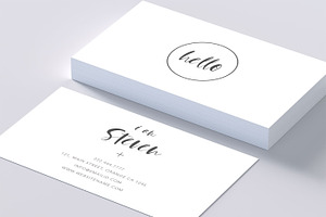 Minimal Beautiful Smart Card