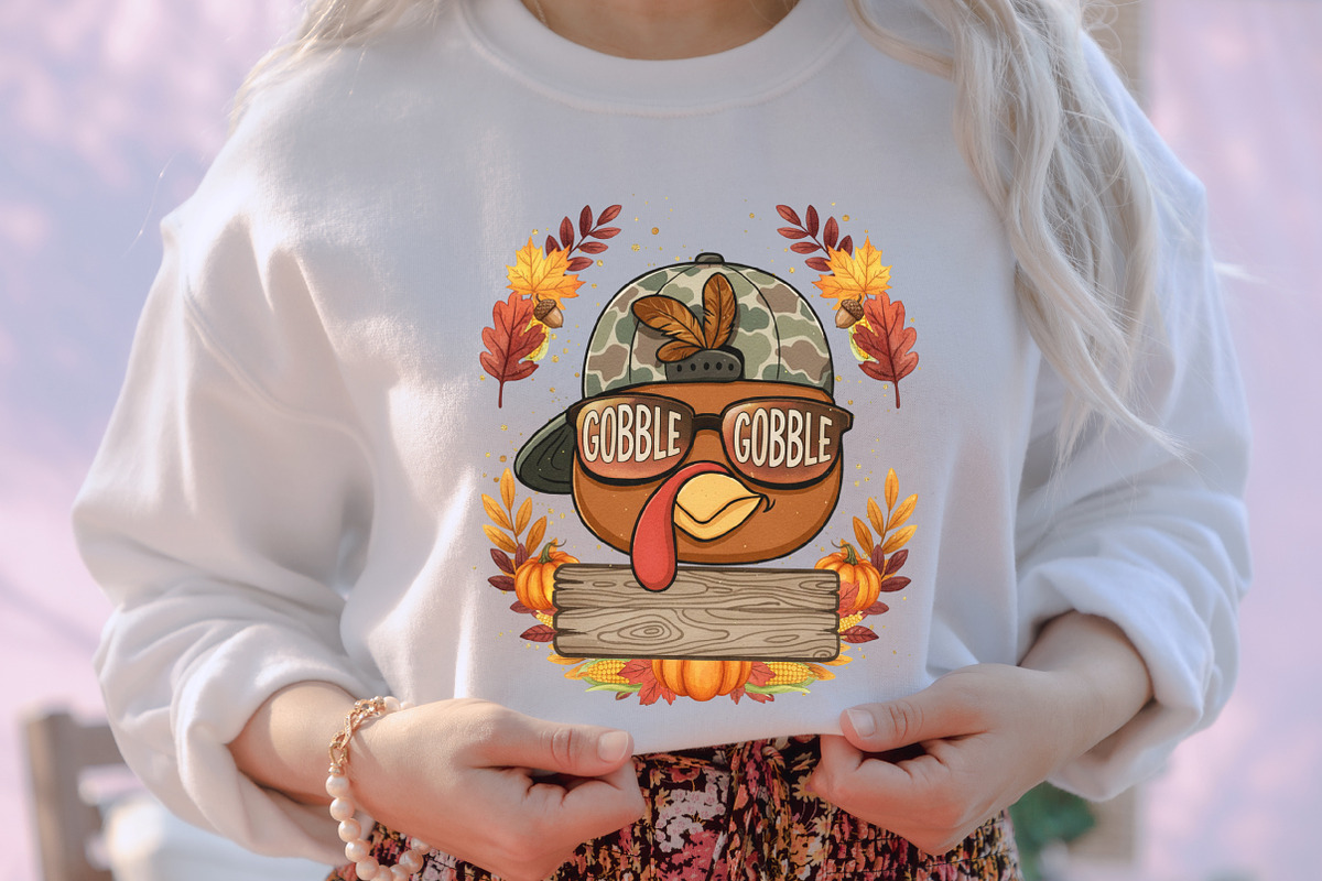 Custom Camo Turkey Boy Thanksgiving, an Illustration by designcity5 (Photo 4 of 8)