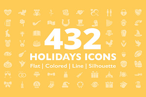 432 Holidays Icons, an Emoji Icon by Creative Perspective