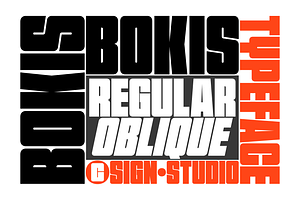 Bokis - Bold Sans