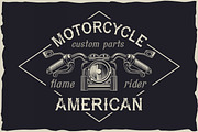 10 Vintage Font Families Bundle #3, a Blackletter Font by Fractal fonts & graphics (Thumbnail 27 of 67)