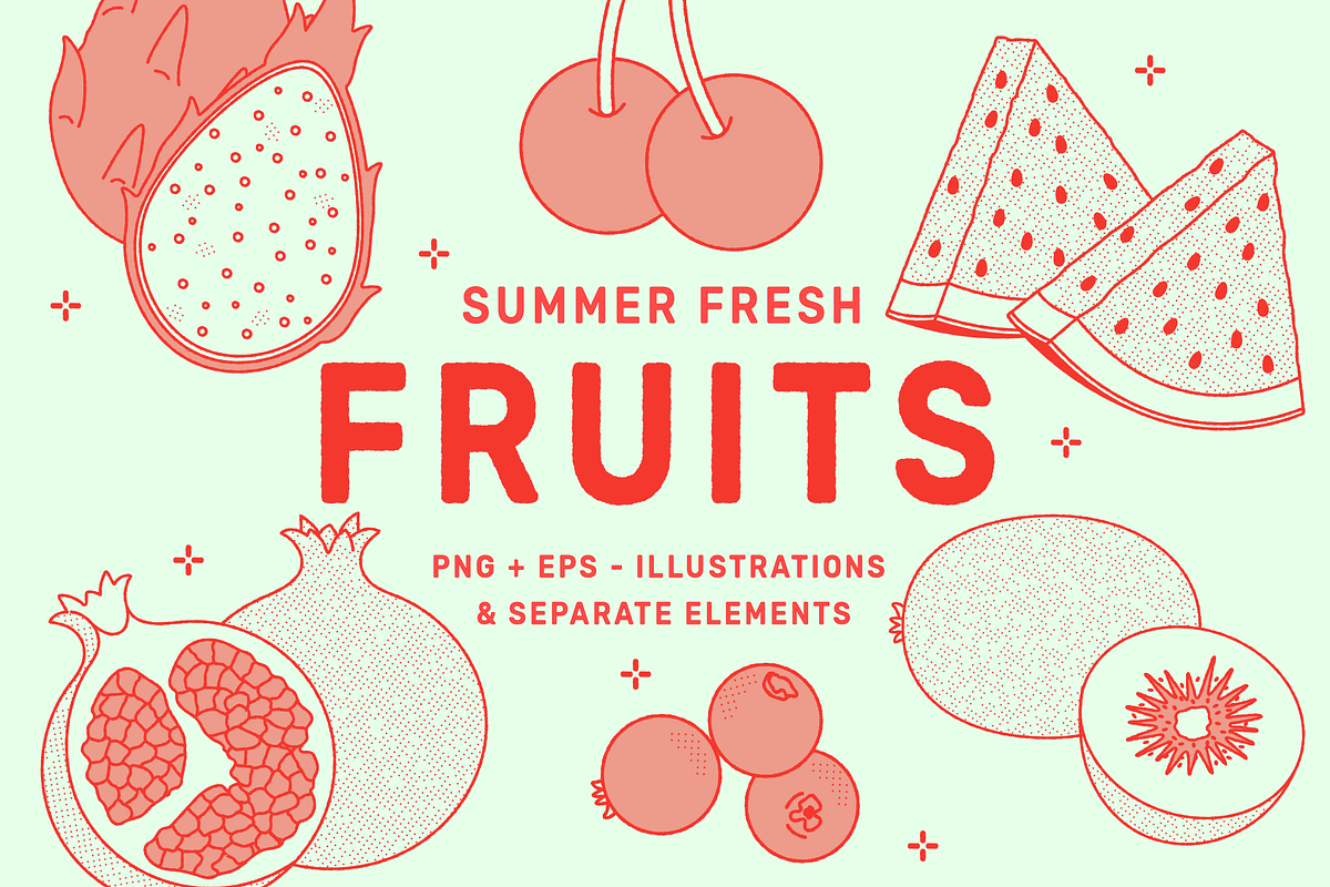 Food Illustration Vector Bundle, a Food Illustration by TheFoodAtlas (Photo 11 of 26)