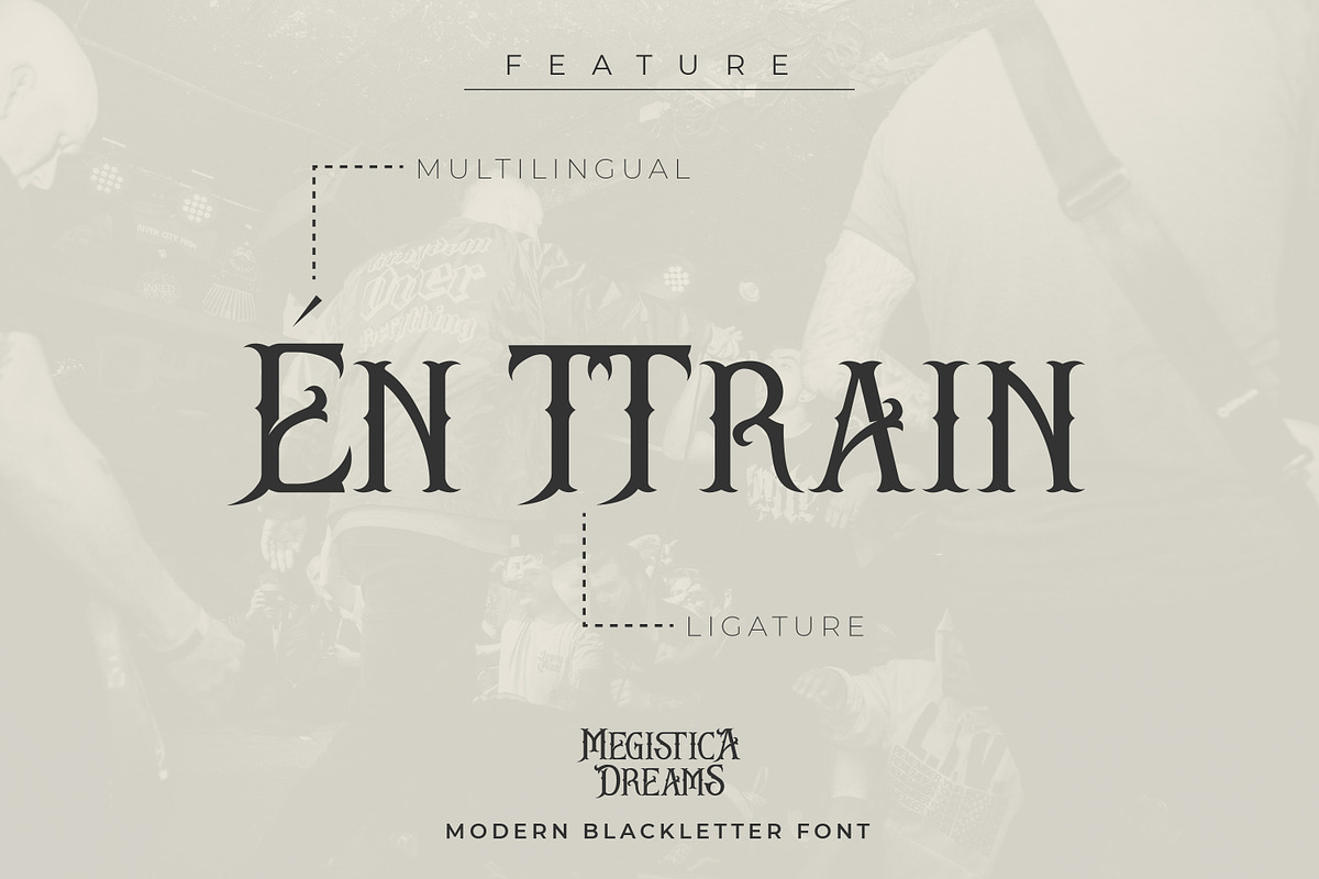 Megistica Dreams Modern Blackletter, a Blackletter Font by Storytype Studio (Photo 8 of 15)