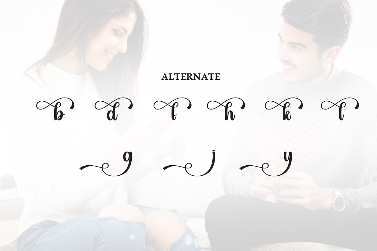 Darling | Script Font, a Handwritten Font by Scratchones (Photo 8 of 9)