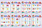 First Grade Reading Practice book, a Stationery Template by Mustafiz (Thumbnail 3 of 4)