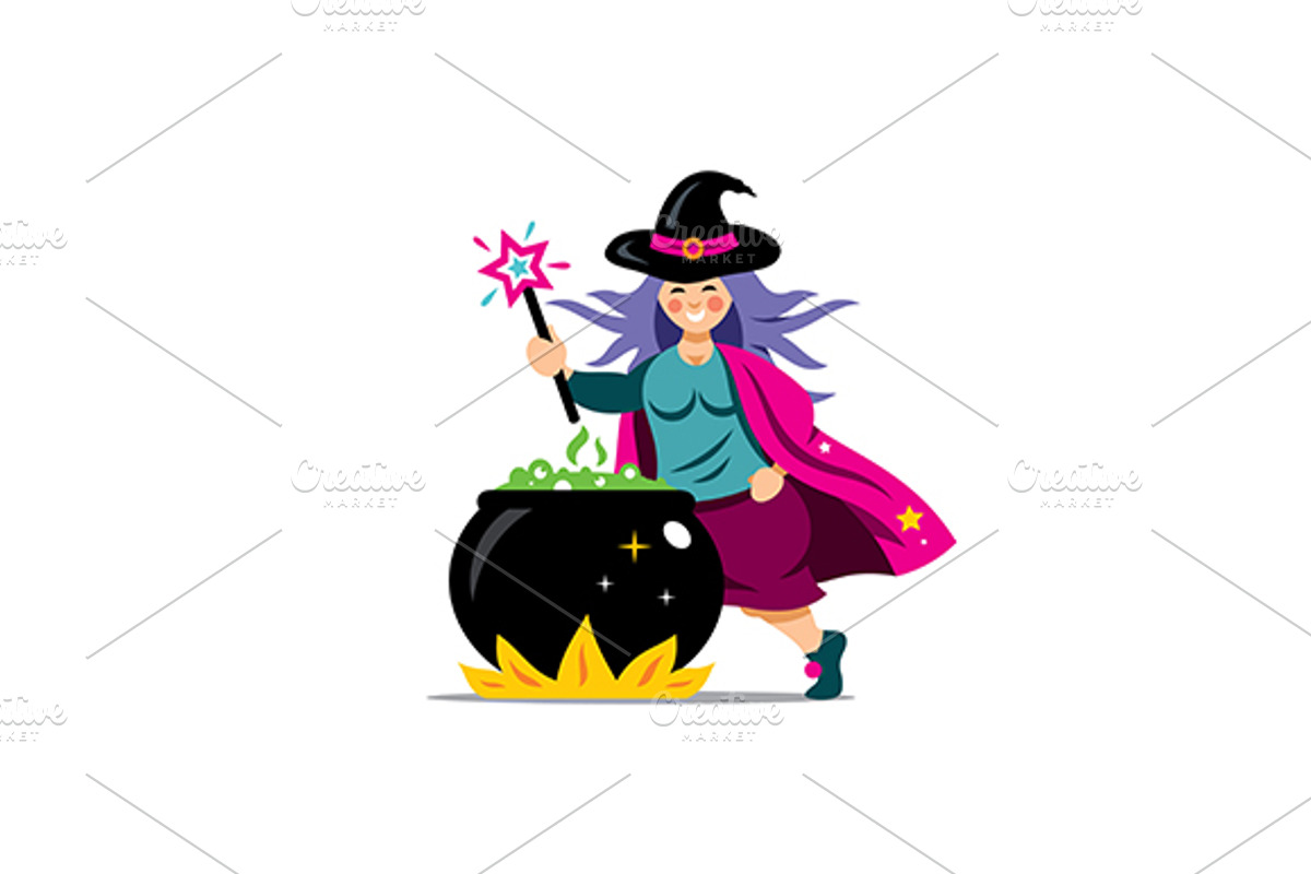 10 witch logos set, a Branding & Logo Template by Steinar Logo (Photo 8 of 11)
