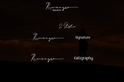 Rumangsa, a Script Font by Mozyen Studio (Thumbnail 7 of 9)