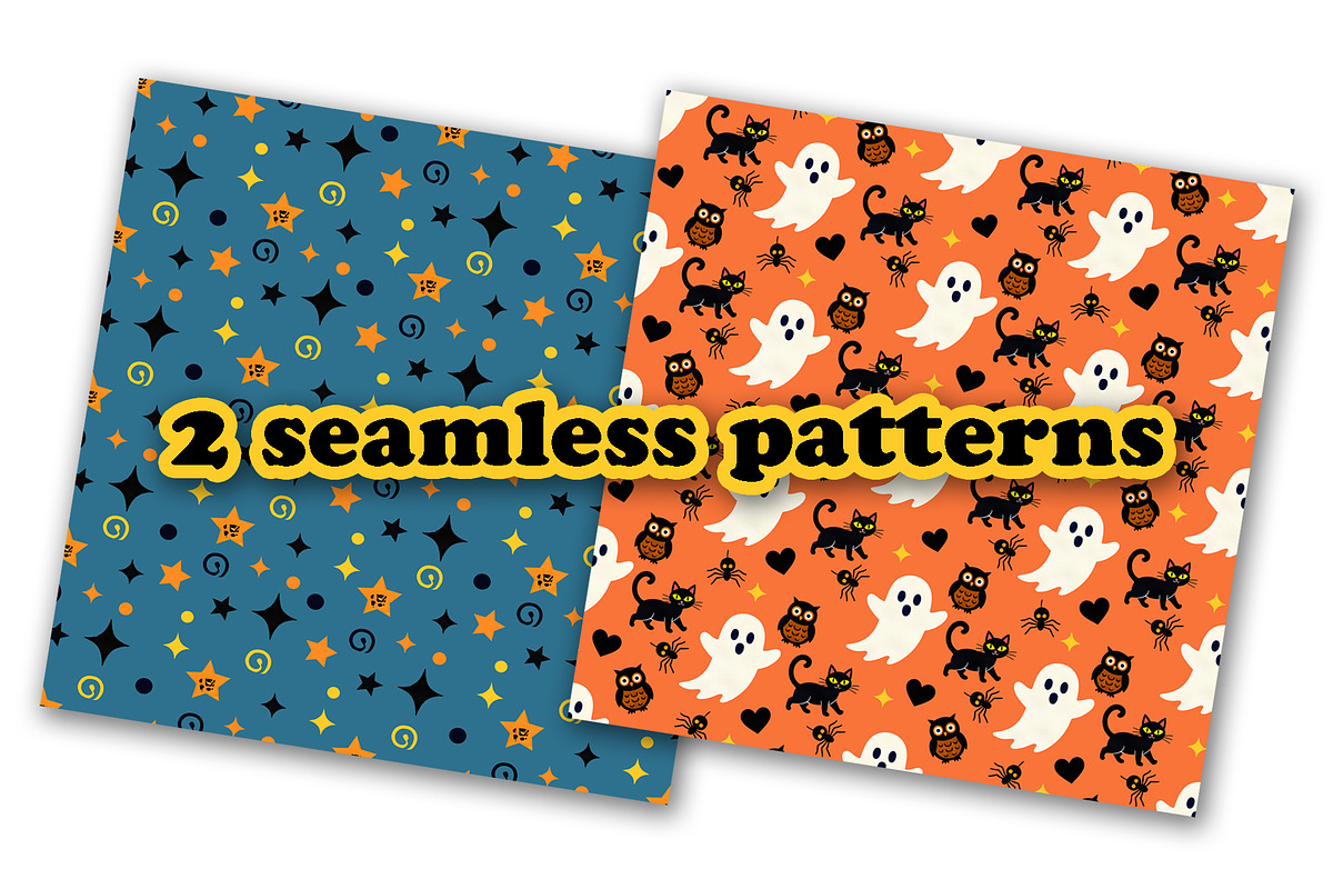95 Spooktacular Halloween Clipart, a Seasonal Illustration by Sharon Schwalbe (Photo 7 of 9)