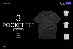 MOKITUP: Pocket Tee Mockup