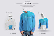 24 Hoodie Mockups ( Collection #2 ), a Hoody Mockup by Grow Design Craft Studio (Thumbnail 5 of 7)