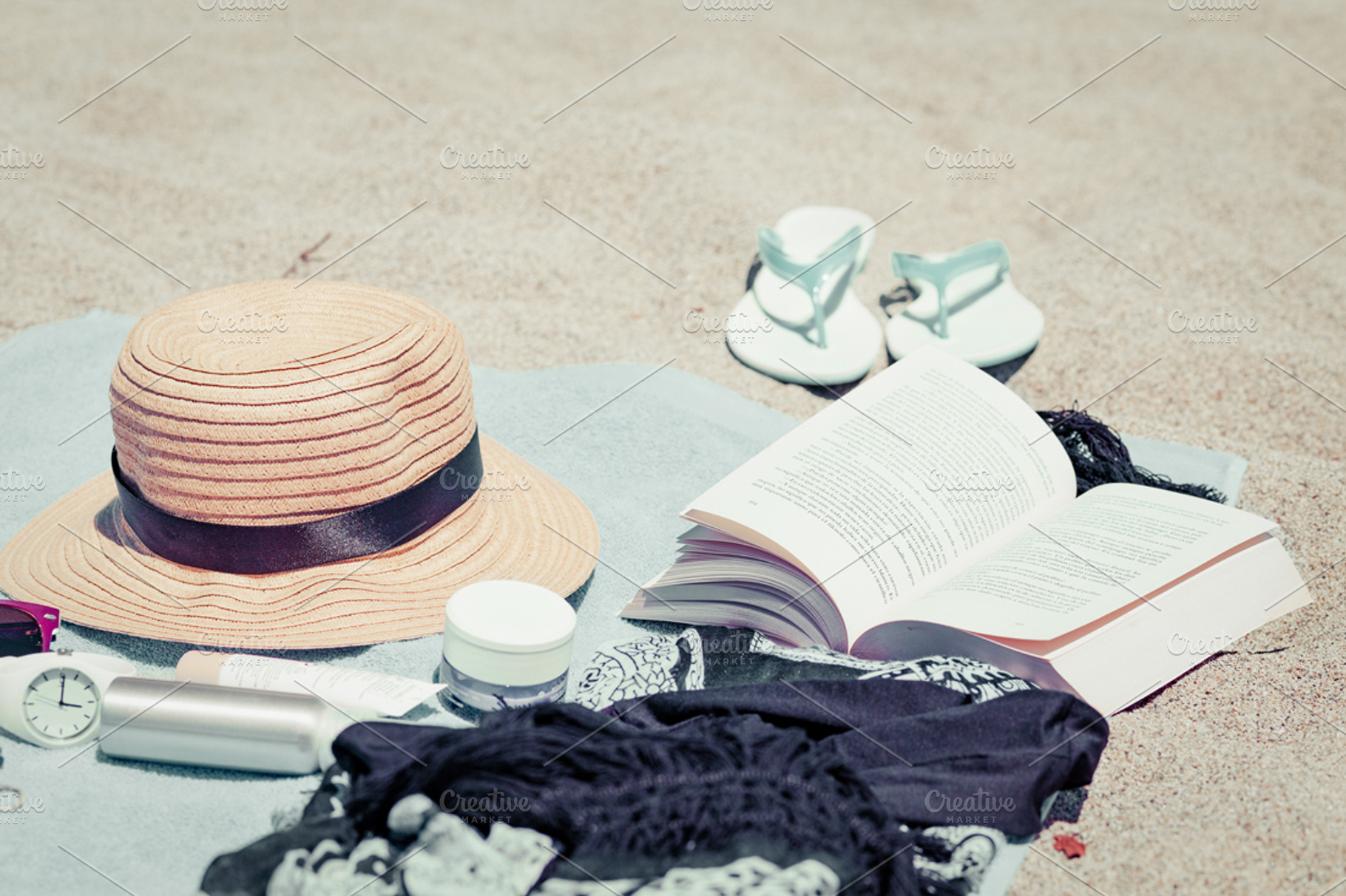Beach female things and body care, a Holiday Photo by ColorLight Photography