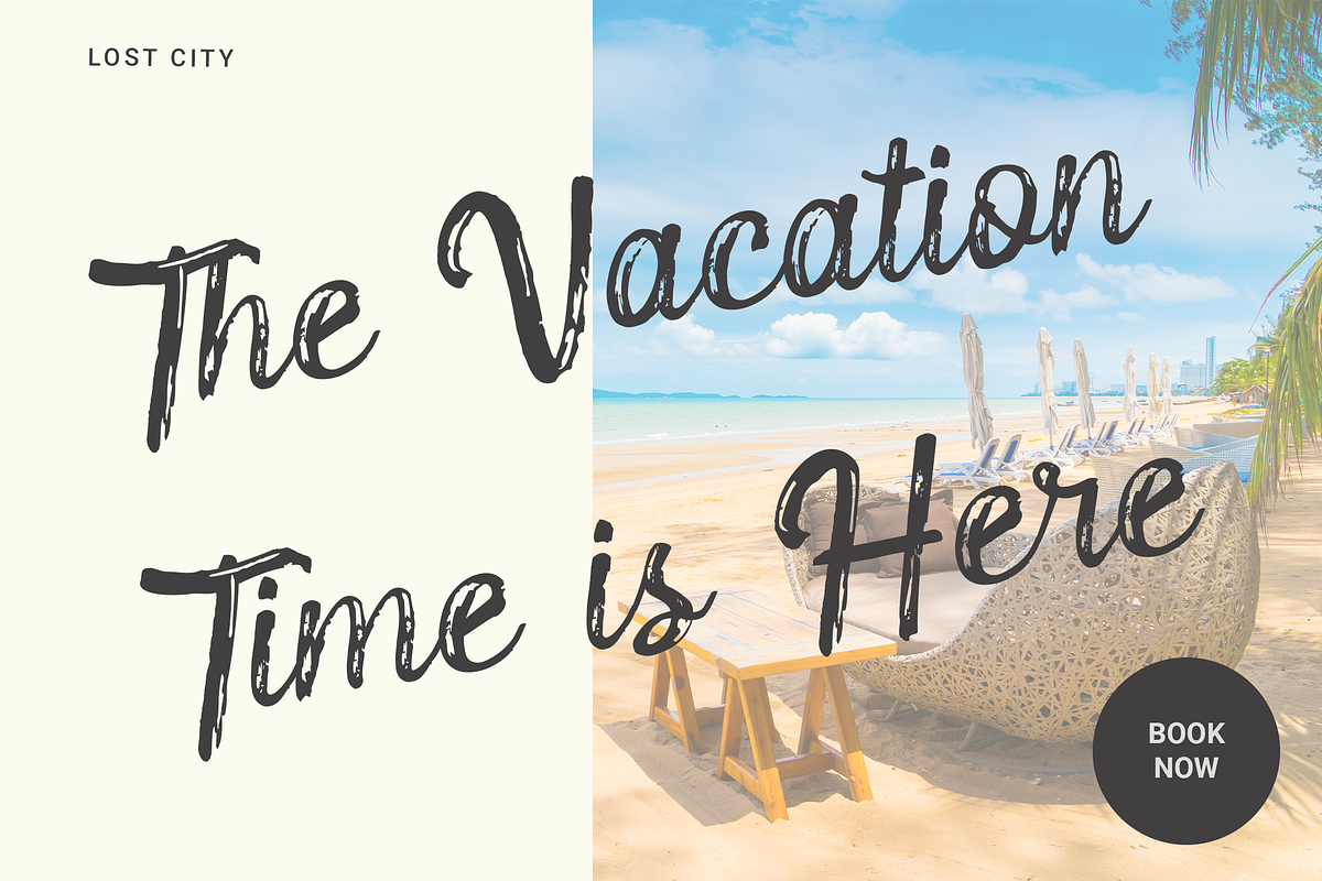 Lost City | Natural Retro Brush Font, a Script Font by Tigadestd Type (Photo 6 of 7)