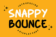Snappy Bounce, a Font by Limited.studio (Thumbnail 1 of 6)