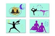 12 Asanas Posters, a Stationery Template by Anliveda (Thumbnail 1 of 6)