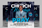 Church Flyer, a Flyer Template by AfzaalGraphics (Thumbnail 1 of 2)