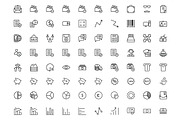 250+ Finance Icons, an Outline Icon by Creative Stall (Thumbnail 4 of 5)