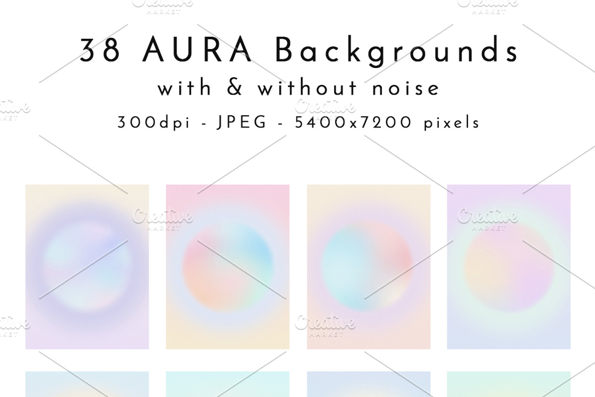 Aura Gradient Background Collection, a Background Graphic by JT Digital Studio (Photo 3 of 10)