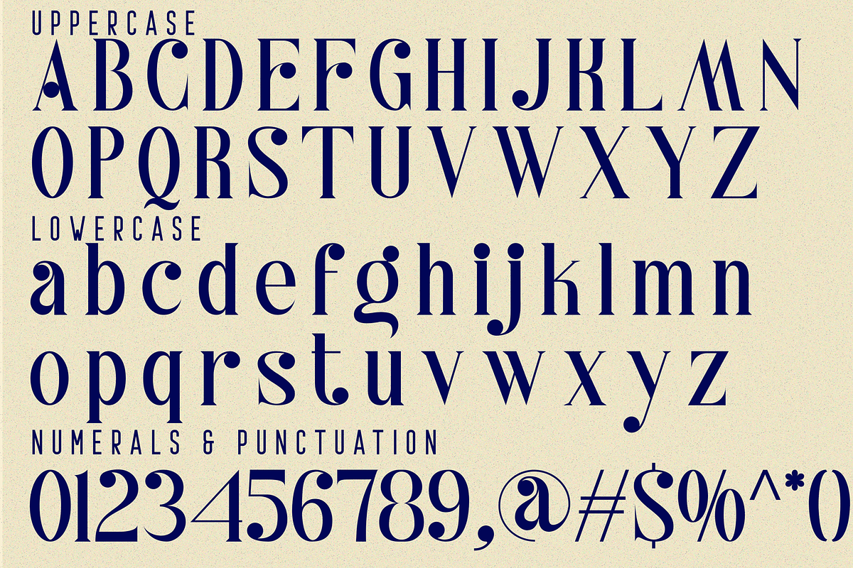 Materials Depicting Font, a Serif Font by 177Studio (Photo 8 of 8)