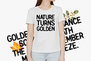 Golden Autumn Typeface, a Sans Serif Font by Seemly Fonts (Thumbnail 3 of 5)