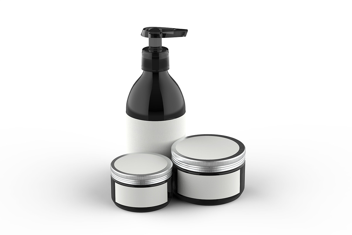 Cosmetic Set Mockups - 10 views, a Packaging Mockup by Illusiongraphic (Photo 14 of 14)