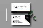 Corporate Modern Business Card, a Business Card Template by MightyDesign (Thumbnail 1 of 6)