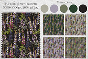 Lupine. Vintage botanical atlas, a Pattern Graphic by Antikva17 (Thumbnail 7 of 12)
