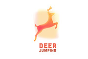 Deer Logo Animal, a Branding & Logo Template by Nues Design (Thumbnail 1 of 2)