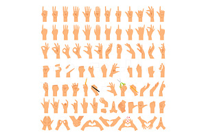 Woman hands and arms expressions, a Person Illustration by Stock-Smart-Start