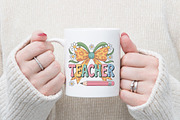 Coquette Teacher Png, an Illustration by Watercolor design (Thumbnail 5 of 5)