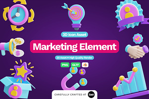 3D Marketing Element