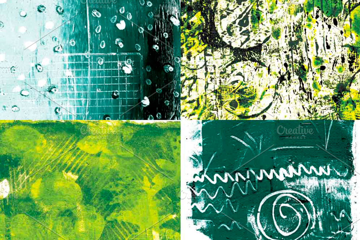 Hand Painted Circles, a Pattern Graphic by Liz Plummer (Photo 2 of 5)