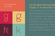 Fibon Sans Font Family, a Sans Serif Font by Hederae Type Foundry (Thumbnail 2 of 5)