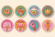 Groovy Sweet Food Collection, a Food Illustration by Alla's Creations (Thumbnail 3 of 13)