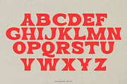 Molaste Retro Font, a Font by madeDeduk (Thumbnail 3 of 10)