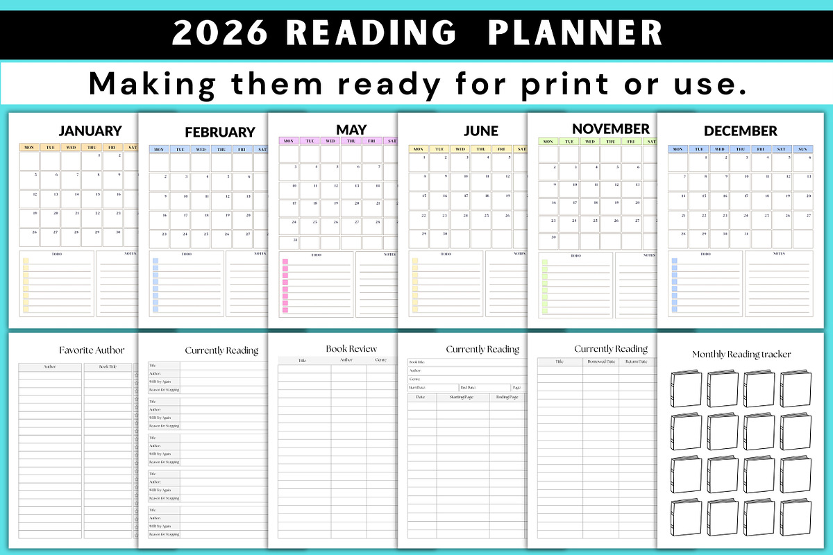 2026 Reading Planner