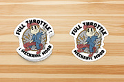 mechanic mascot riding pipe wrench, a Branding & Logo Template by Judsart (Thumbnail 3 of 3)