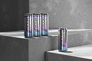 Realistic Aluminum Can Mockup, a Packaging Mockup by East Gallery (Thumbnail 7 of 10)