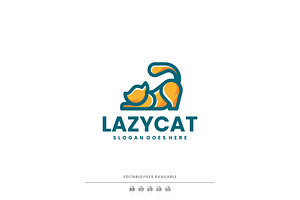 Mascot Modern Cat Logo Design, a Branding & Logo Template by Artnivora.Std