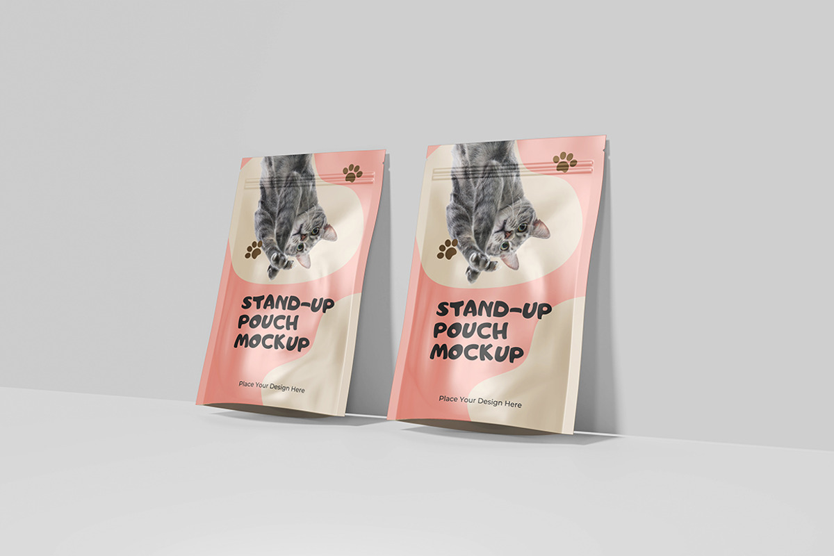 Stand-Up Pouch Mockup, a Packaging Mockup by Indah (Photo 6 of 6)