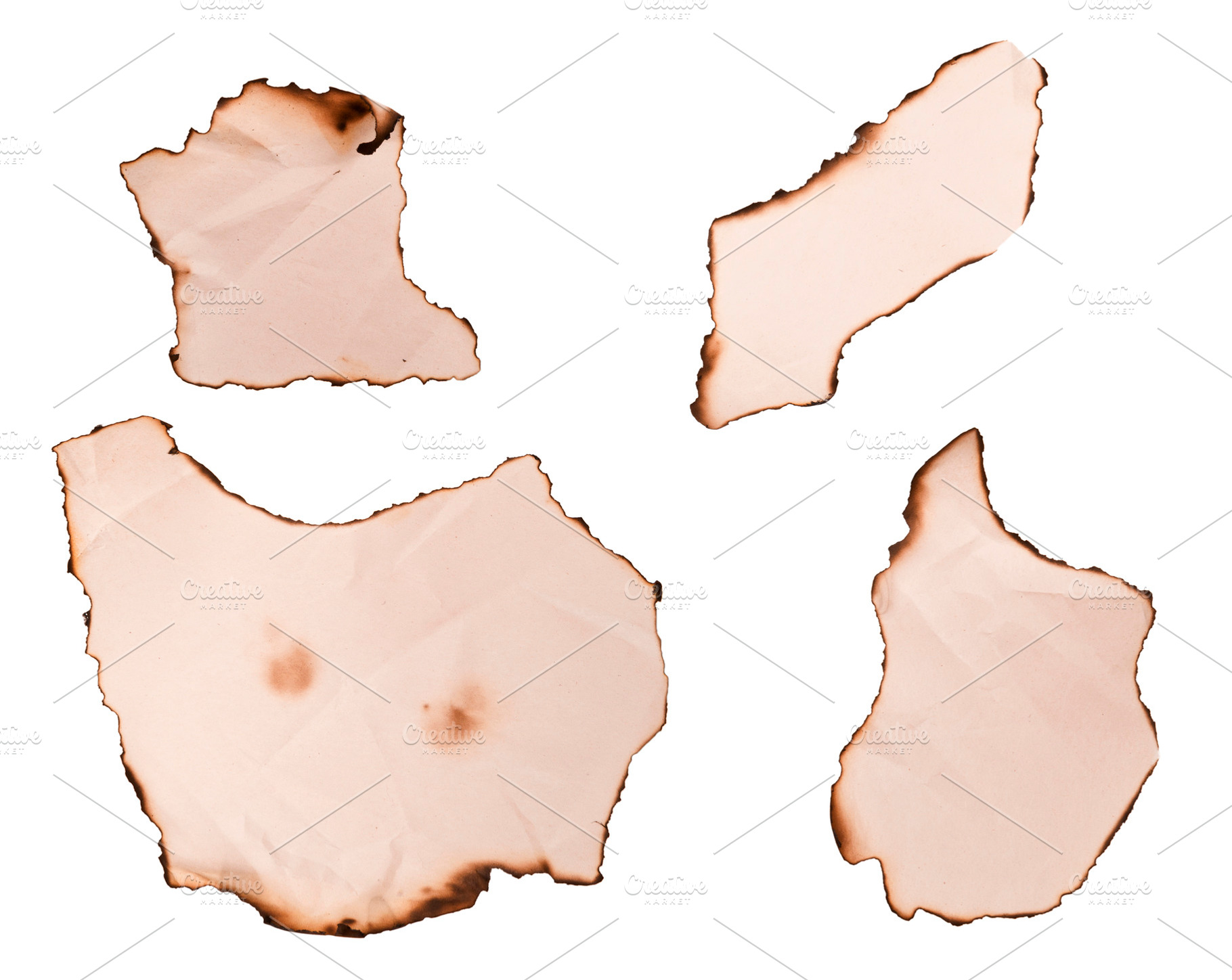 Burnt Paper Edges, a Background Photo by THP Creative