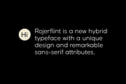 ROJERFLINT - Unique Font Family, a Sans Serif Font by Designova® (Thumbnail 2 of 12)