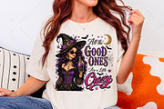 Glam Witch Halloween Sublimation PNG, a Seasonal Illustration by OK Design (Thumbnail 5 of 5)