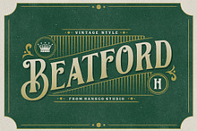 Beatford - Vintage Font