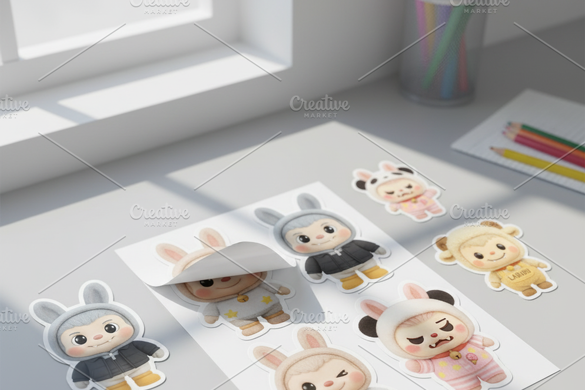 Labubu Bunny PNG Image Set, an Animal Photo by Threestudio (Photo 6 of 6)