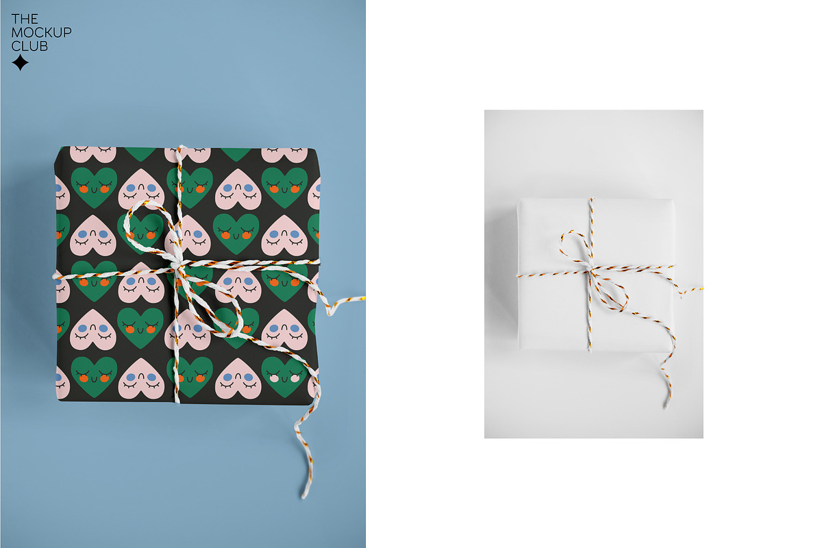 GIFT / WRAPPING MOCKUPS, a Packaging Mockup by MCKP*ME (Photo 4 of 7)