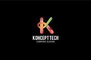 Koncept tech, a Branding & Logo Template by shazi (Thumbnail 1 of 3)