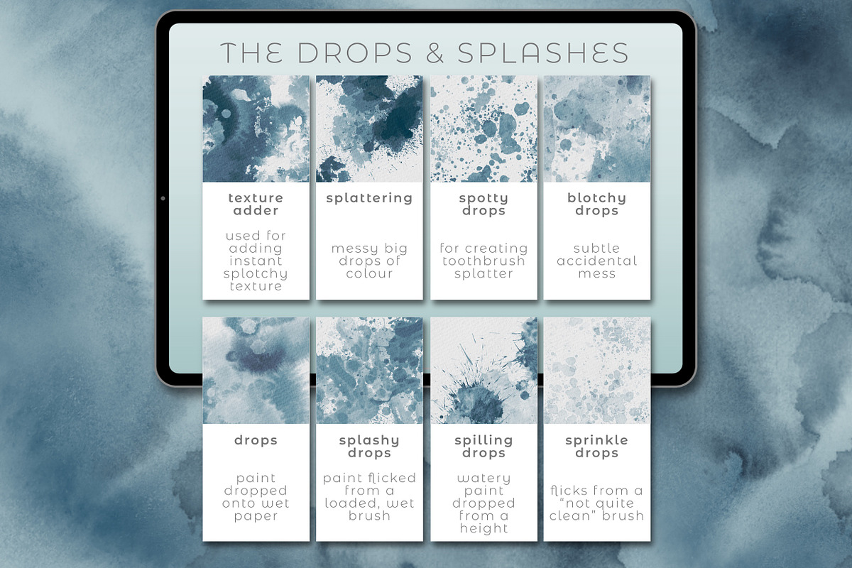 EVERYTHING WATERCOLOUR for Procreate, a Brush Add-On by UPROOT (Photo 20 of 22)