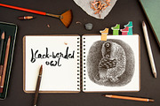 Tiny Owls Album, an Animal Illustration by Mazheika Store (Thumbnail 4 of 9)