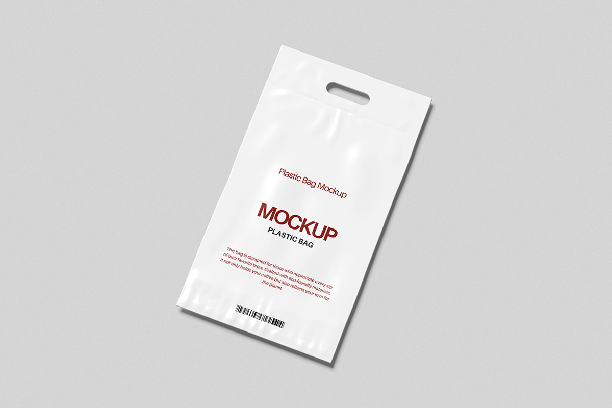 Plastic Bag Mockup, an Advertising Mockup by swsi-studio (Photo 3 of 5)